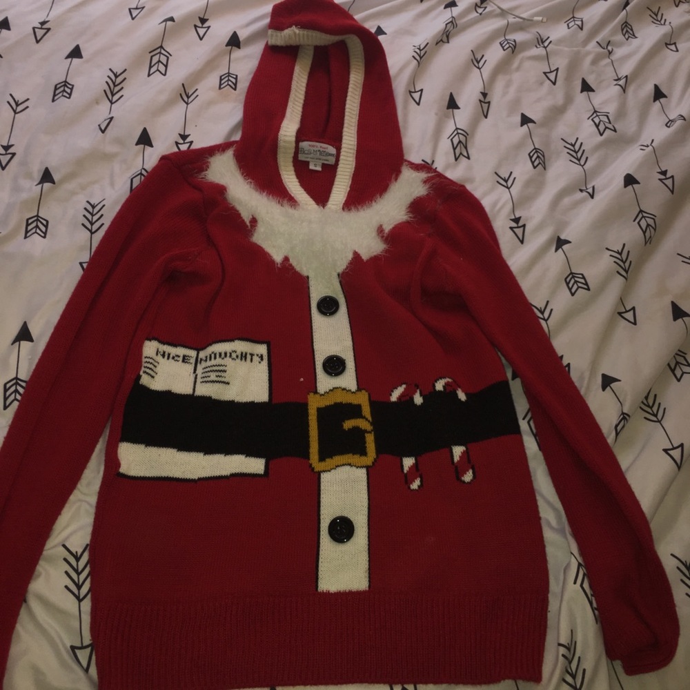 santa sweatshirt!